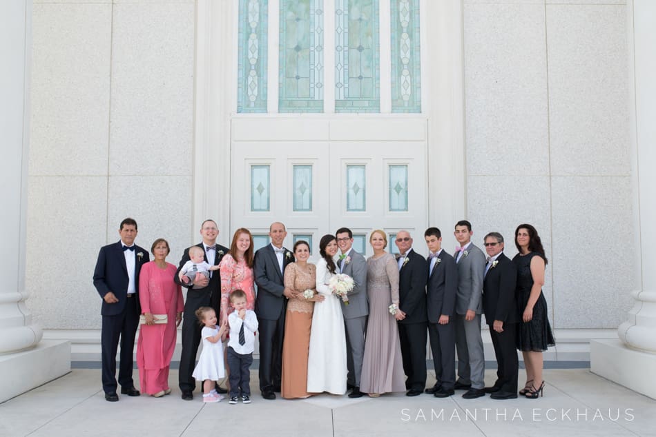 LDS Florida Temple Wedding 