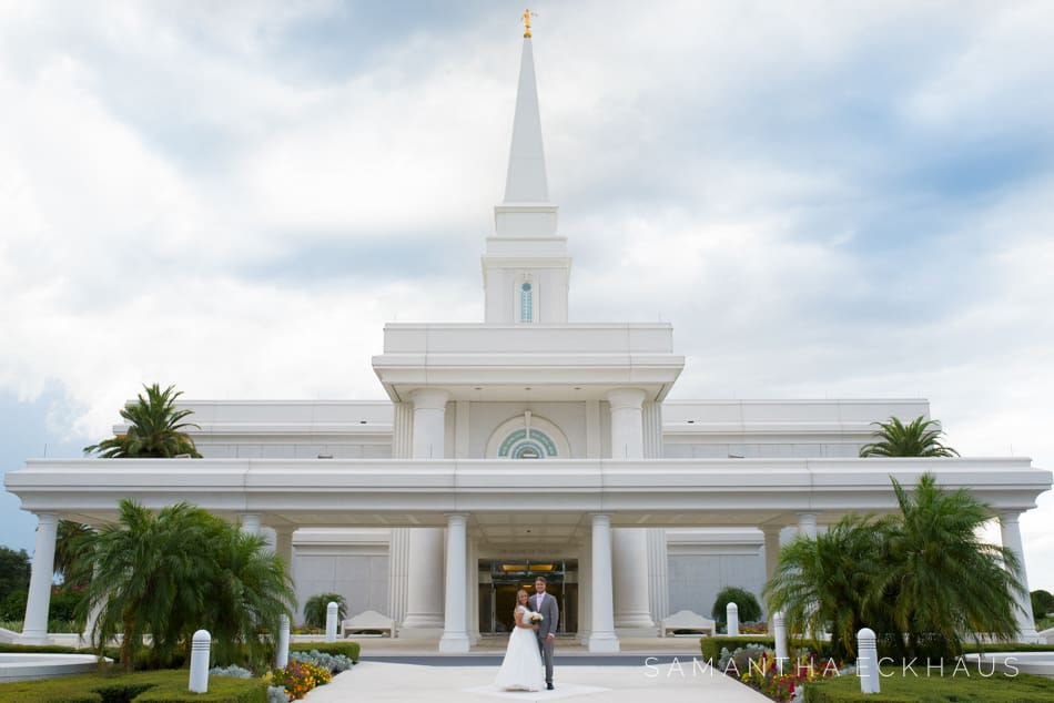 LDS Orlando Temple Wedding