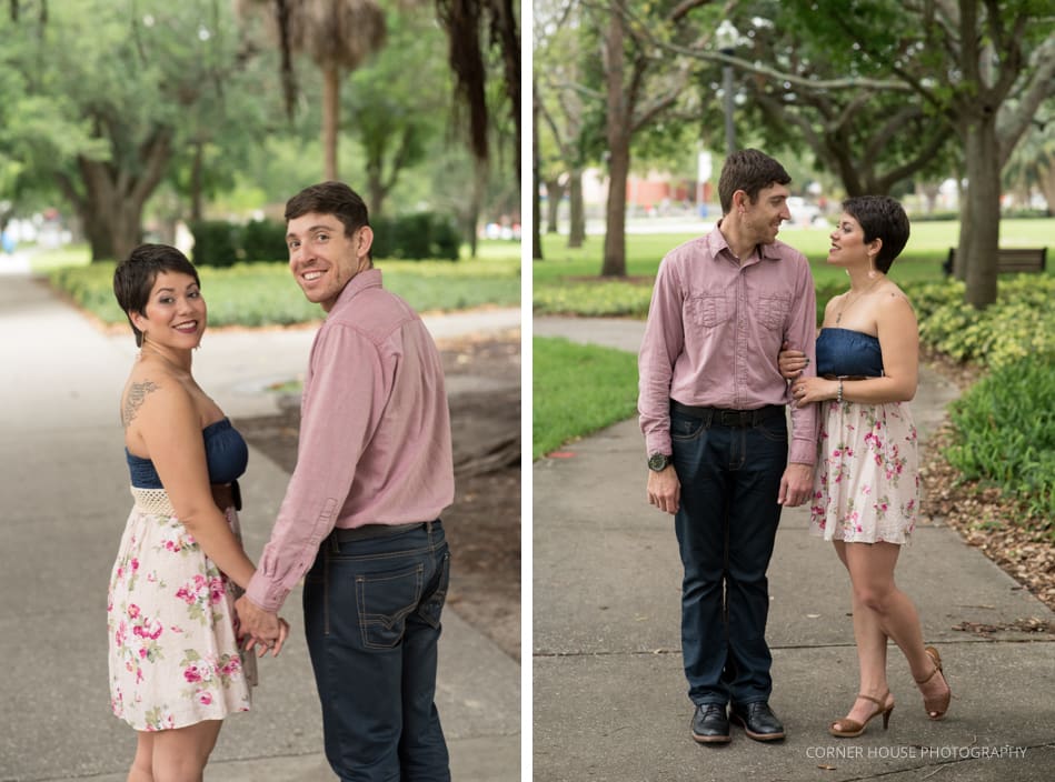 Downtown St Petersburg Engagement
