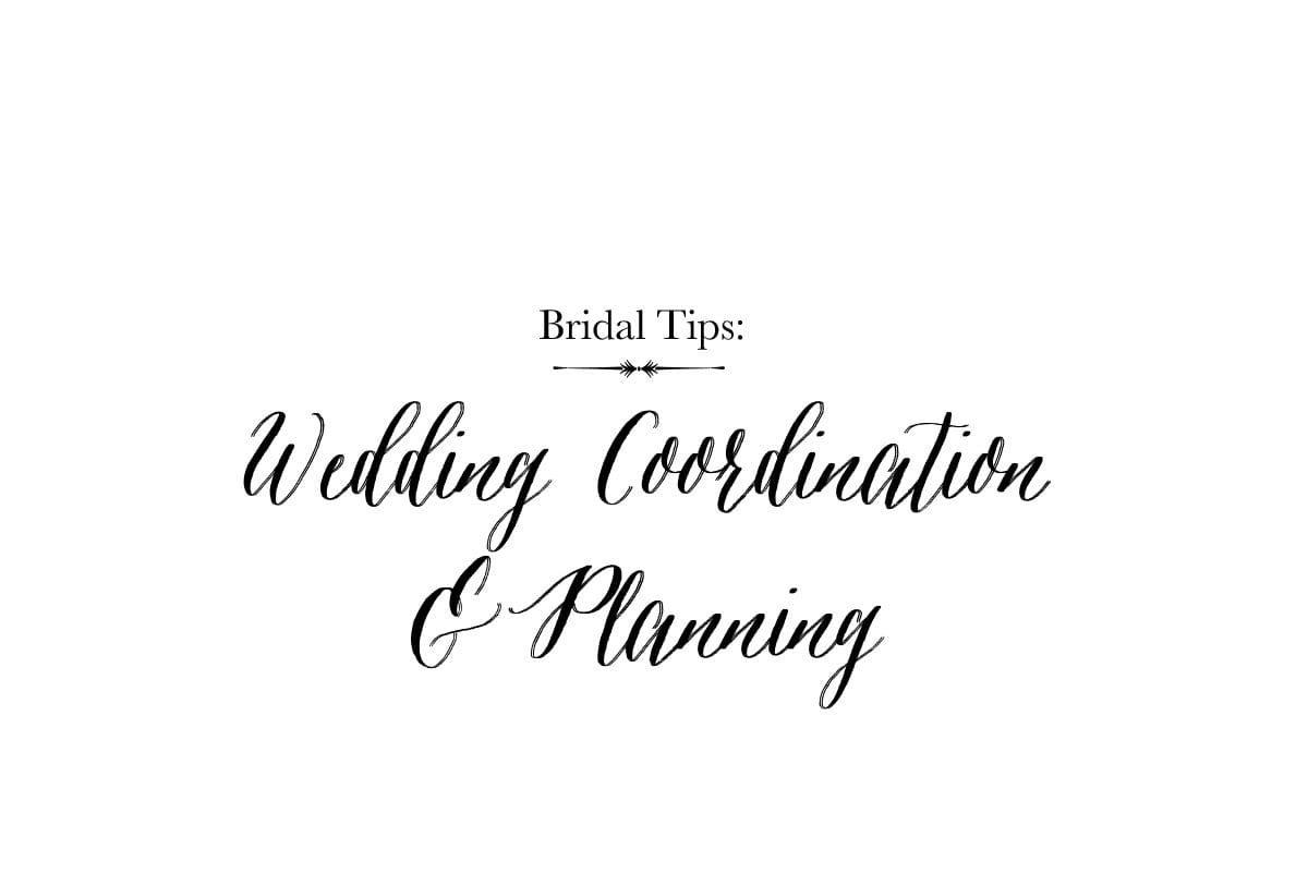 Wedding Coordination Planning