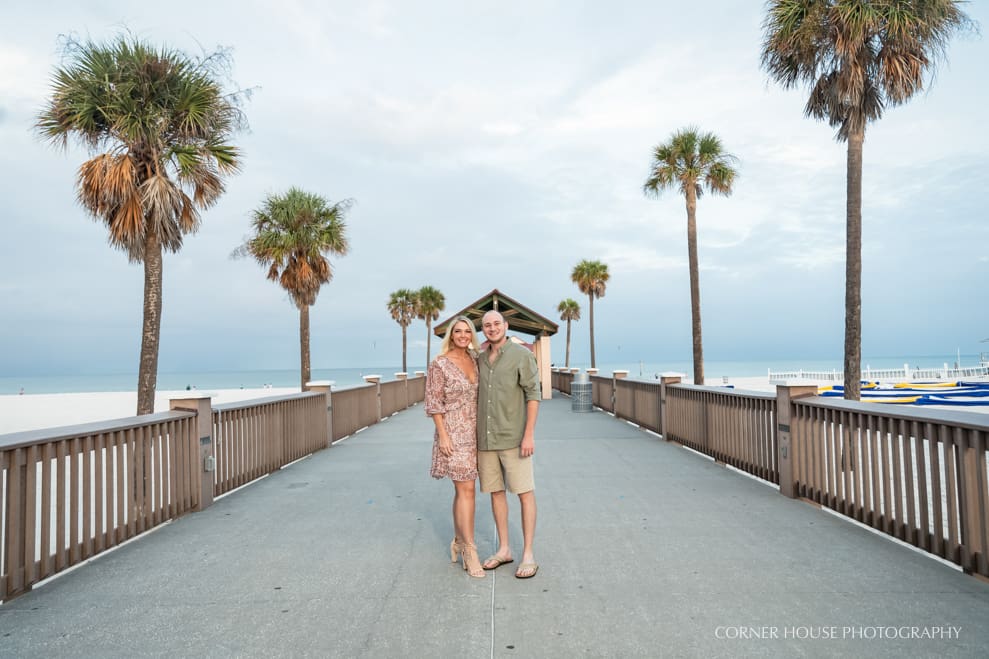 Engagement at Pier 60 at Clearwater Beach - Corner House Photography
