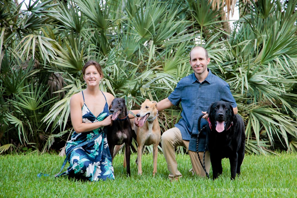 Kelsey & Joel's Gizella Kopsick Palm Arboretum Engagement