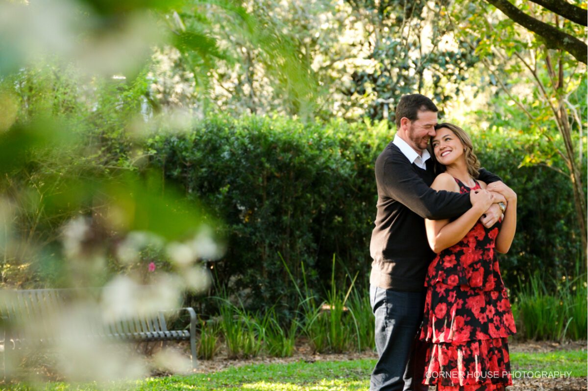 Harry P Leu Gardens Engagement