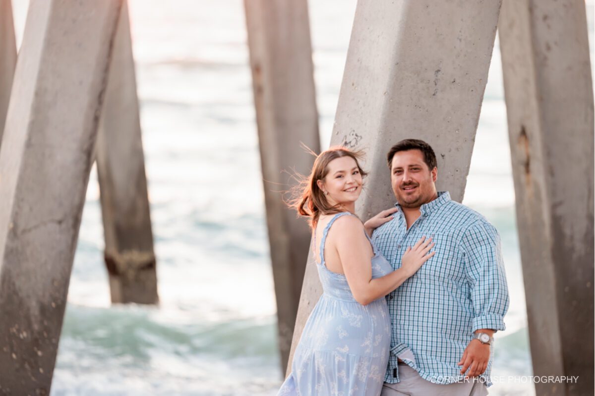 Venice Fishing Pier Engagement