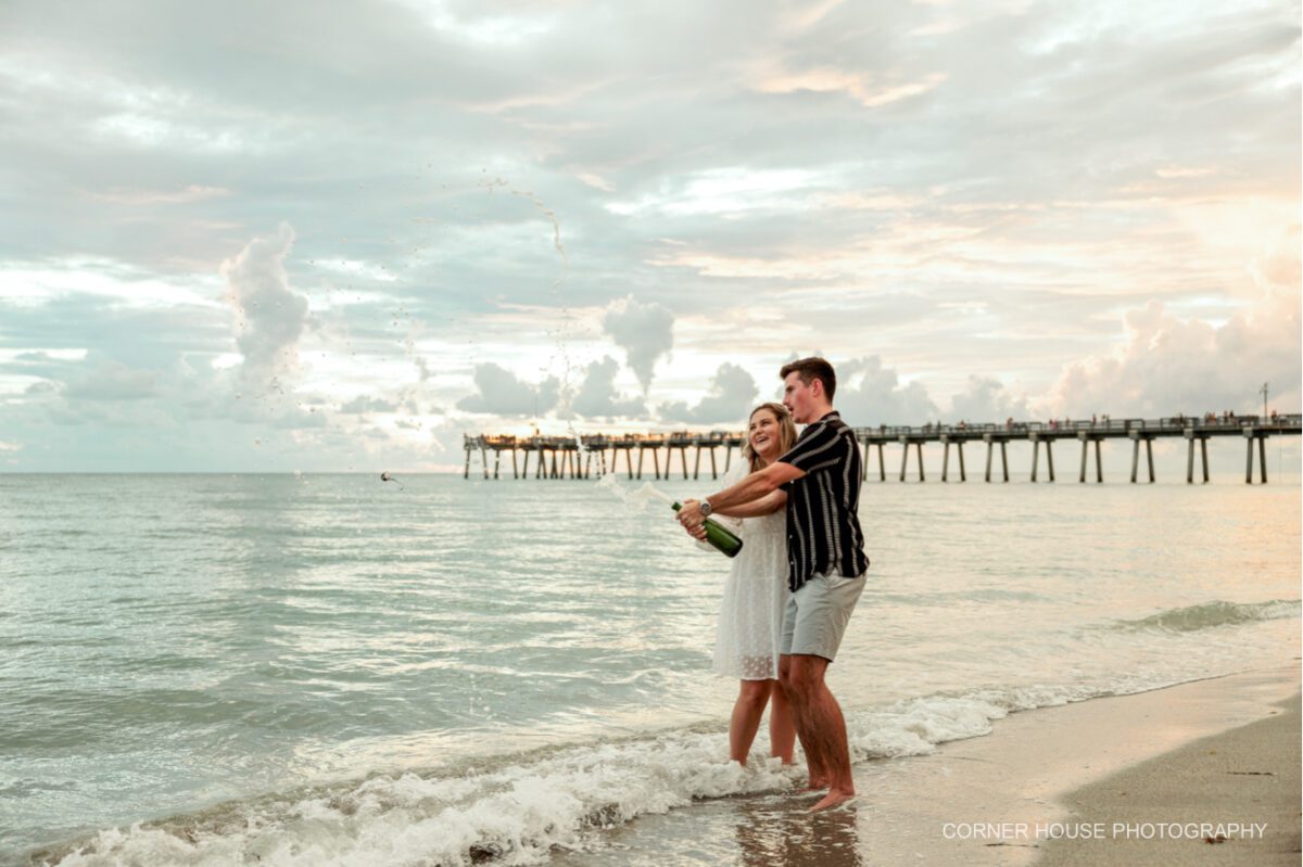 Venice Fishing Pier Engagement