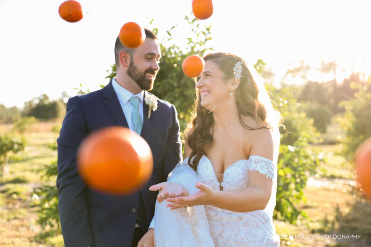 Ever After Farms Citrus Wedding