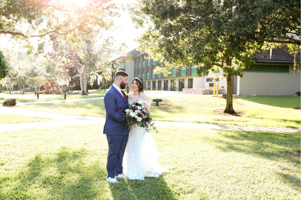 Shades of Green Wedding