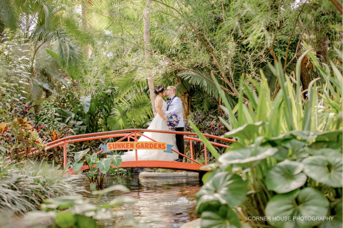 Sunken Gardens Wedding
